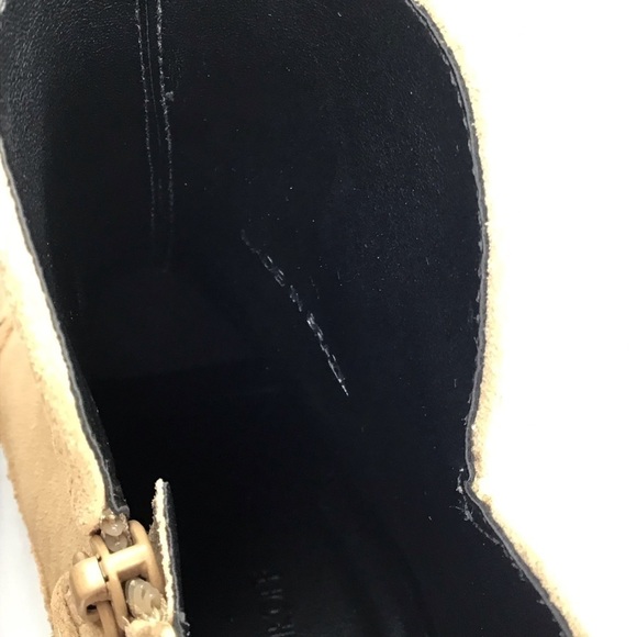 Rebecca Minkoff Lulu Bootie in Taupe Oiled Suede. - Picture 10 of 12